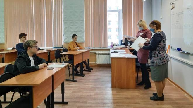 В Тихвинском районе школьники написали пробный ЕГЭ по русскому языку