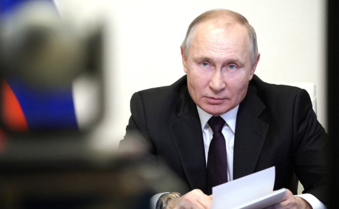 Владимир Путин назвал 2020 год худшим для экономики со времен Второй мировой войны