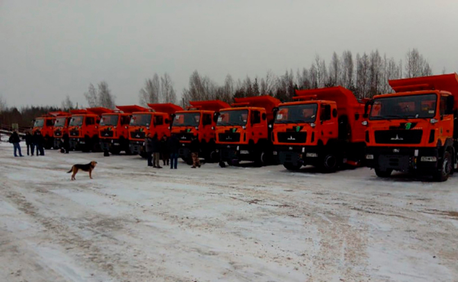 Ленобласть закупила 25 грузовиков “МАЗ” у Республики Беларусь
