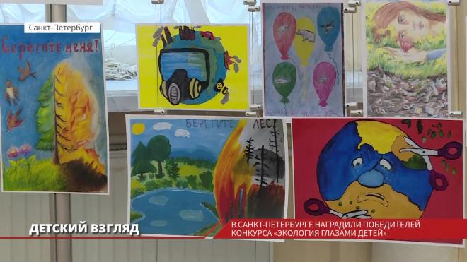 В Петербурге наградили победителей конкурса "Экология глазами детей"