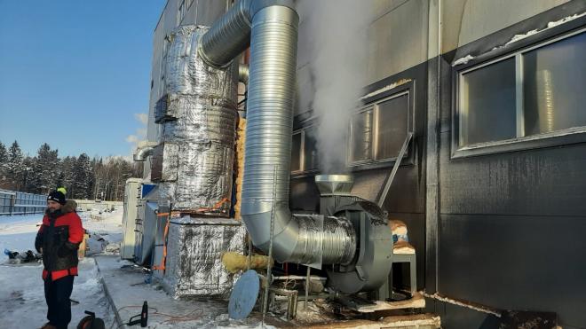 В Мурино закончили монтаж системы очистки воздуха на предприятии «Фаворит» по производству кофе