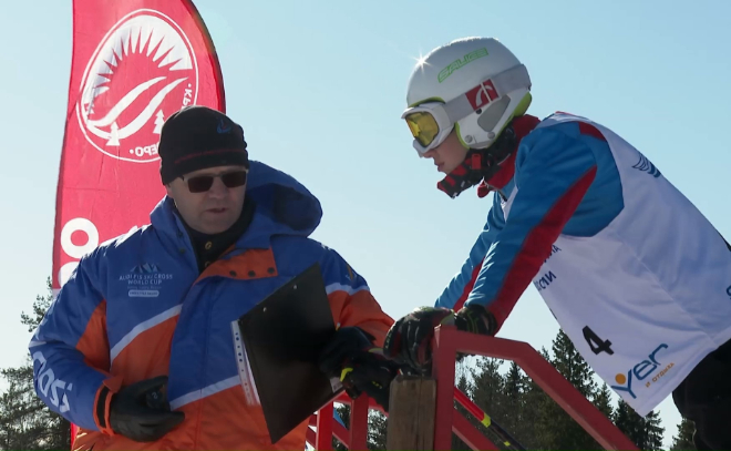Определились победители Первенства России по ски-кроссу среди юношей и девушек