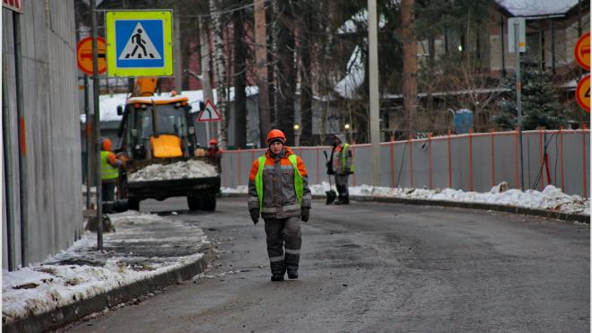 Жители деревни Вартемяги требуют отменить установку шумозащитных экранов на Токсовском шоссе