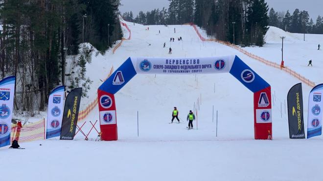 Горнолыжники Ленинградской области завоевали первое место на первенстве Северо-Запада