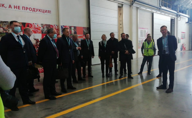 Делегация из Белоруссии отправилась на завод Термекс в Тосно