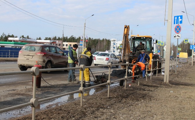 Дорожники отремонтировали проблемные участки на Крикковском шоссе