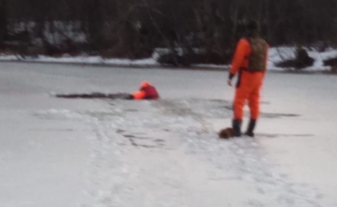 В Приозерском районе мужчина погиб, провалившись под лёд