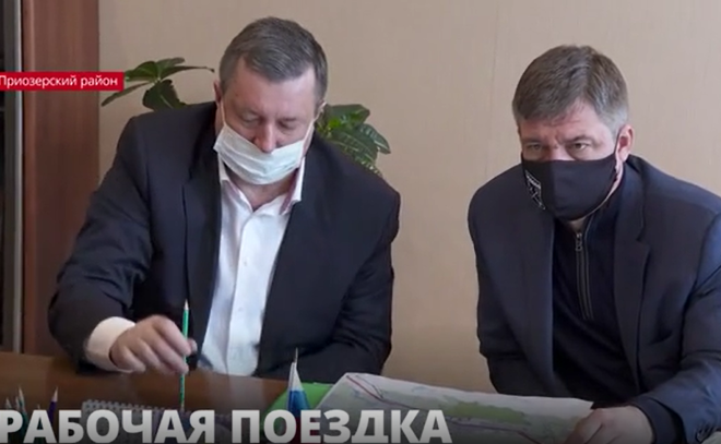 Вице-губернатор Ленобласти по безопасности Михаил Ильин с рабочим визитом в Приозерском районе