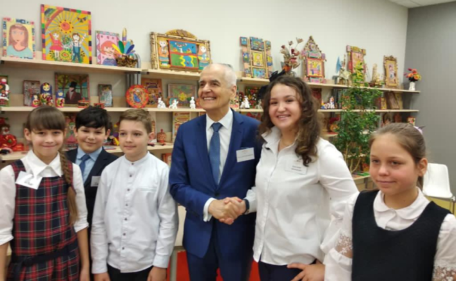 Геннадий Онищенко рассказал школьникам Ленобласти о правильном питании