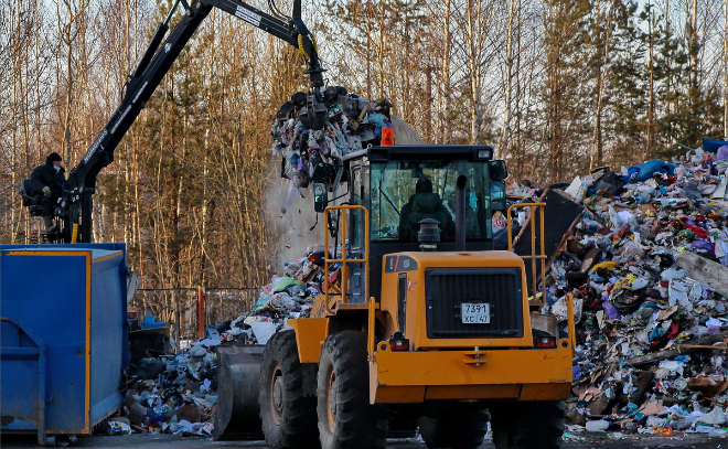 В Ленобласти готовятся закрыть мусорный полигон под Гатчиной