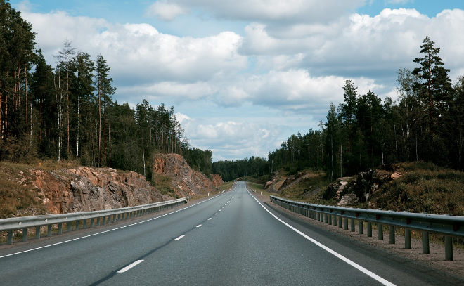 Движение на КАД между развязками с Мурманским и Колтушским шоссе на следующей неделе будут полностью перекрывать