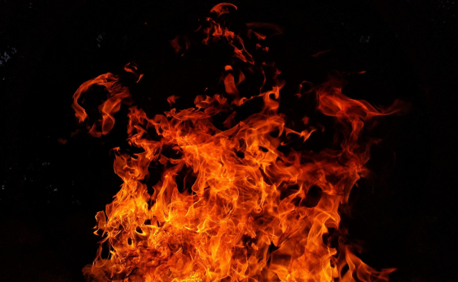 В результате пожара в Волховском районе погиб человек