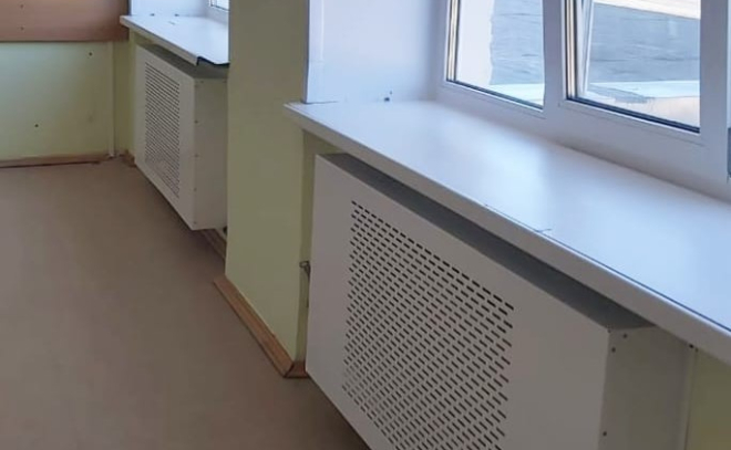В Пашской средней школе заменили систему отопления