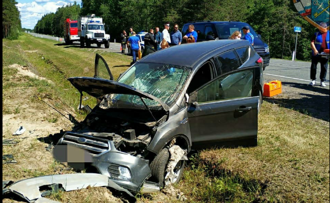 В ДТП на трассе «Кола» пострадал пассажир легковушки