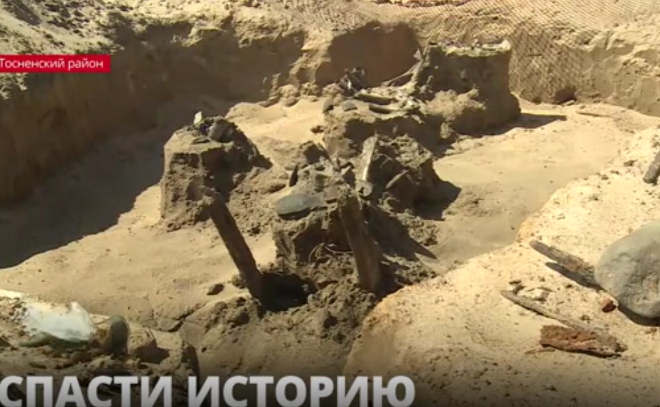 В посёлке Тельмана за последнюю неделю поисковики обнаружили останки 53 солдат Великой Отечественной войны