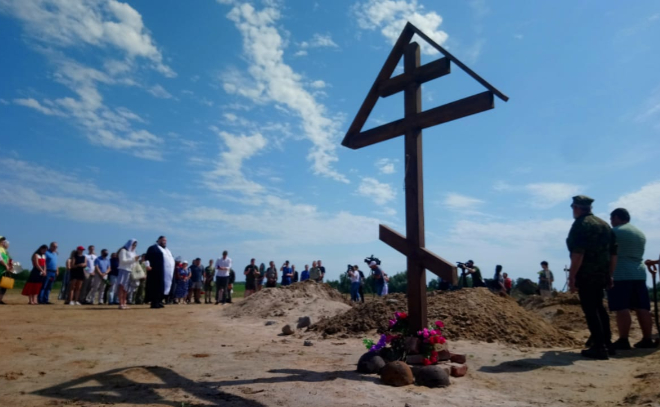 В Тосненском районе началась церемония поминовения павших воинов, погибших на «Тельмановском рубеже»