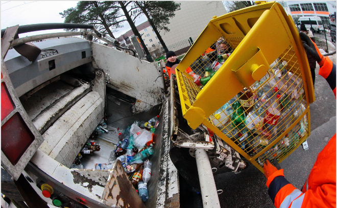 Баки для сортировки мусора появятся в 50 местах Гатчины