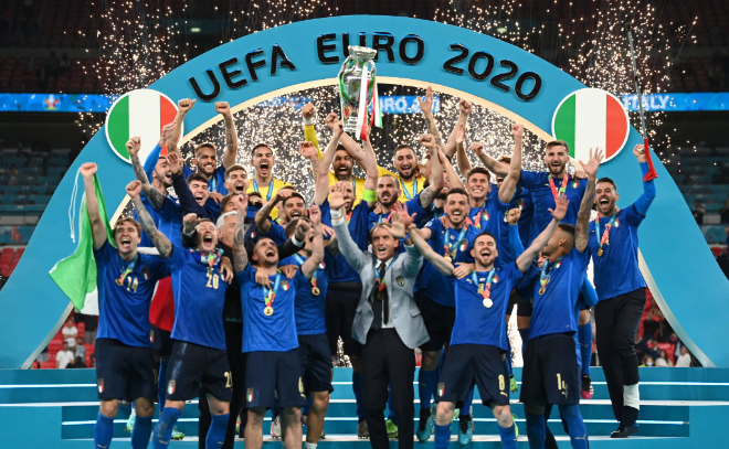 Италия обыграла Англию в финале чемпионата Европы по футболу