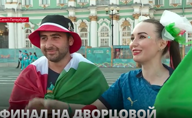 Петербург вместе с Италией отпраздновал победу бывшего тренера
"Зенита" в финале Евро-2020
