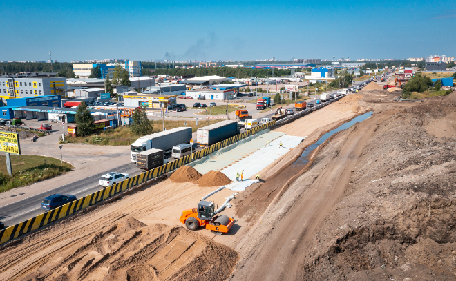 На время реконструкции Колтушского шоссе дорожники соорудят его временного дублера