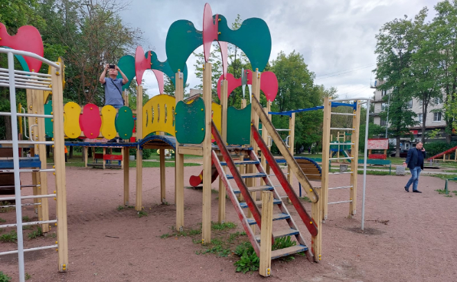 Детскую площадку в Никольском отремонтируют за 10 млн рублей