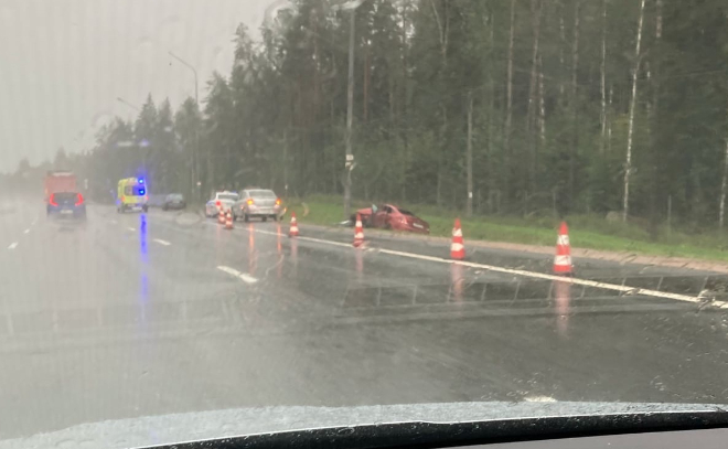 В ДТП на трассе "Скандинавия" пострадали пять человек