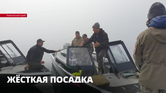 На Камчатке Ми-8 упал в 700 метрах от берега
