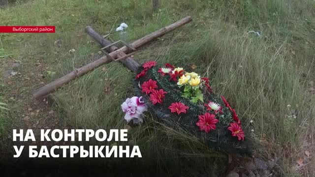 Александр Бастрыкин взял на контроль расследование уголовного дела о повреждении мемориала под Выборгом