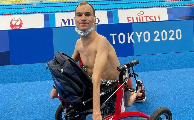 Пловец из Петербурга завоевал бронзовую медаль на Паралимпиаде в Токио