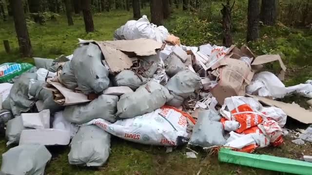 Неизвестные устроили стихийную свалку на братском захоронении в Кировском районе