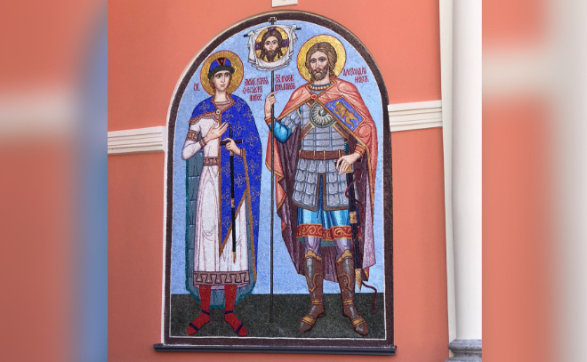 Александро-Невскую лавру украсят мозаичными иконами