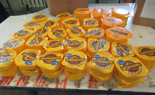 Пулковская таможня не пропустила в Россию почти 300 кг сыра из Финляндии