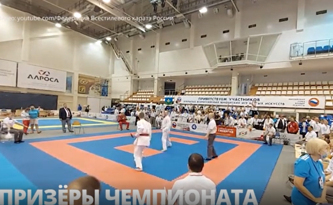 Спортсмены из Ленобласти стали золотыми и серебряными призёрами на Чемпионате России по всестилевому каратэ