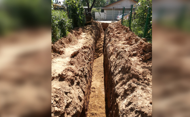 В Сланцевском районе отремонтировали водопровод в деревне Выскатка
