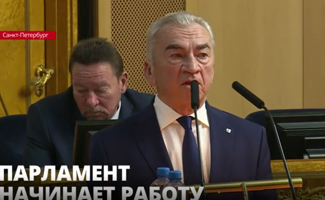 Спикером Законодательного собрания Ленобласти седьмого созыва стал
Сергей Бебенин