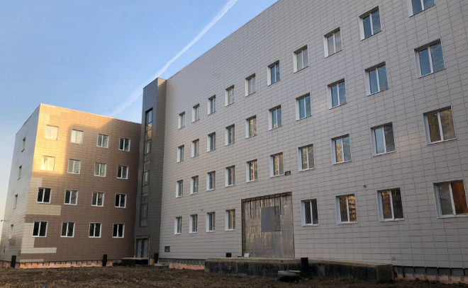 Поликлинику в Кудрово достроят весной 2022 года