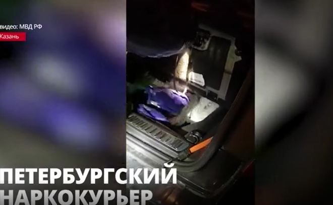 В Татарстане у автомобилиста сотрудники МВД обнаружили 17 килограммов экстази