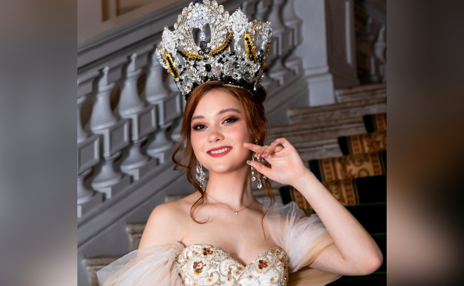 Петербурженка стала второй на международном конкурсе красоты Miss Teen TOP of the World 2021