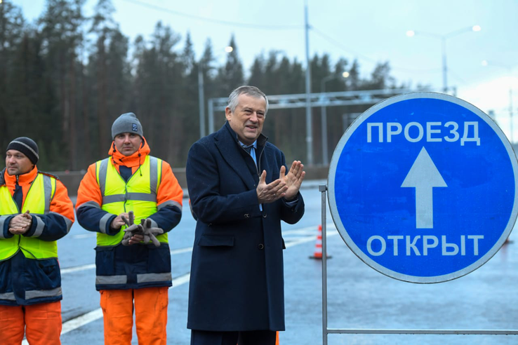 В Ленобласти торжественно открыли участок федеральной трассы А-181 «Скандинавия»