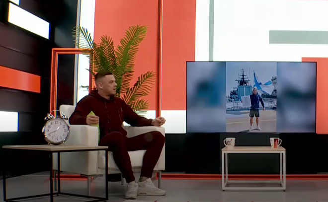 Петербургский спортсмен-экстремал Денис Вовк намерен перетащить ракету весом в 600 тонн