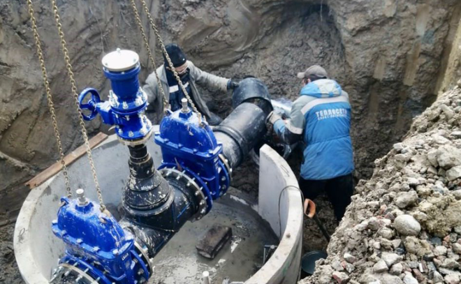В Ульяновке подходит к концу строительство водовода