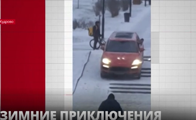 Зимние приключения и первый снег: курьезные ДТП в Петербурге и Ленобласти