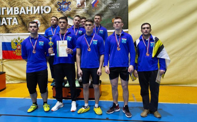 Сборная Ленобласти взяла бронзу на Чемпионате России по перетягиванию каната