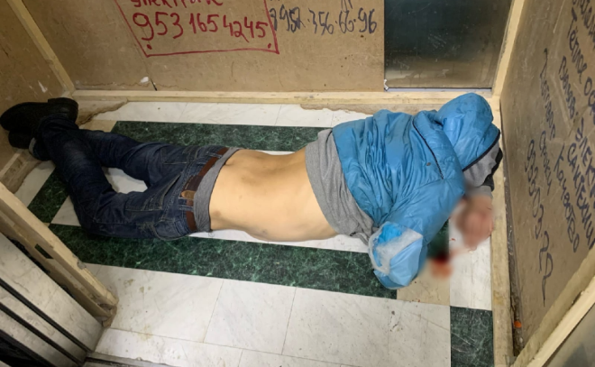 В Мурино мужчина избил собутыльника и бросил тело в лифте