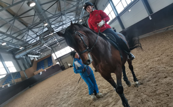 Во Всеволожском районе тренируют будущих олимпийских чемпионов по конному спорту