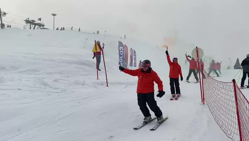 На курорте "Игора" открыли 16-й зимний горнолыжный сезон
