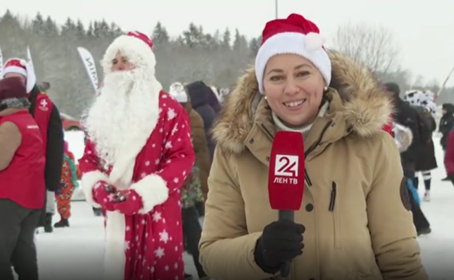 Гатчина присоединилась к международной череде забегов Дедов
Морозов