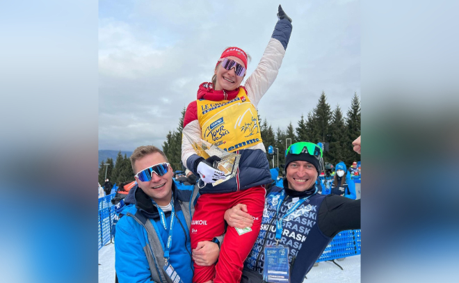 Лыжница Наталья Непряева стала первой россиянкой, выигравшей «Тур де Ски»