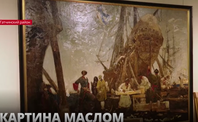 Выставку «Петр I. Жизнь во благо
России» в Музее Академии художеств хотели начать с грандиозного
перфоманса
