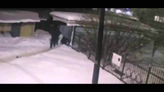 Видео: двое рецидивистов избили прохожего у станции Мельничный ручей и выхватили сумку